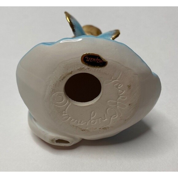 Vtg Josef Originals 3rd Birthday Girl Angel Figurine  With Pail - Picture 7 of 11